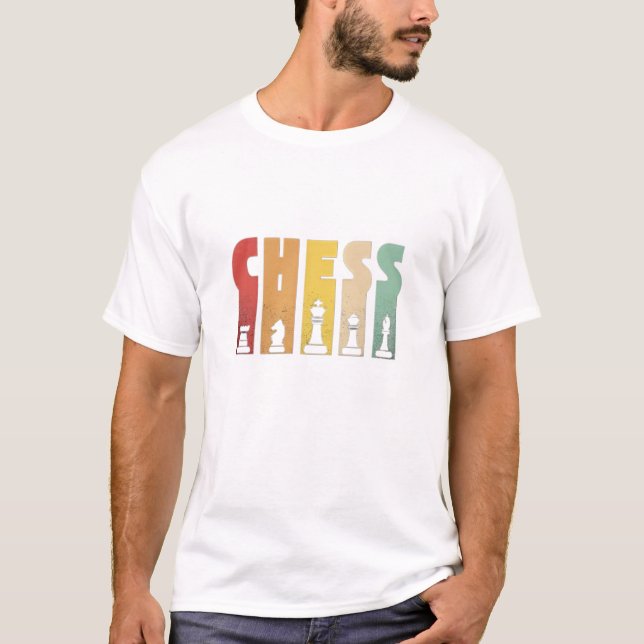 T-shirt échecs (Devant)