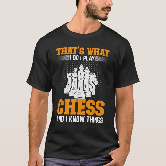T-shirt Échecs 4 (Devant)