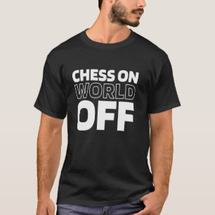 T-shirt Échecs Chessman - Échecs Maîtres Du Chessboard Sur