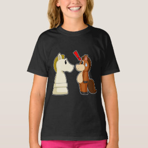 T-shirt Échecs Cheval Cheval Chess