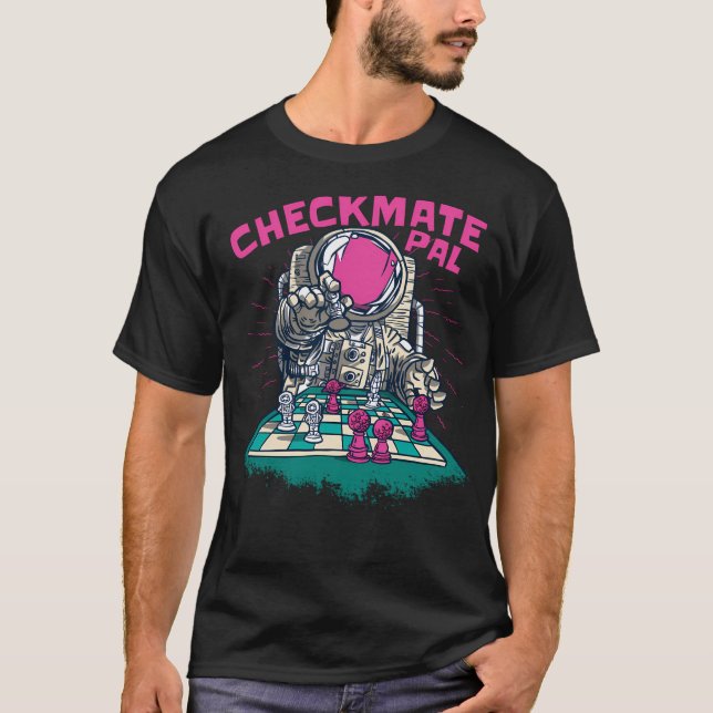 T-shirt Échecs de l'astronaute (Devant)
