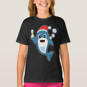 T-shirt Échecs de Noël du dauphin