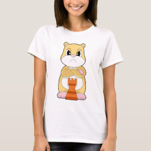 T-shirt Échecs Hamster pièce King Chess