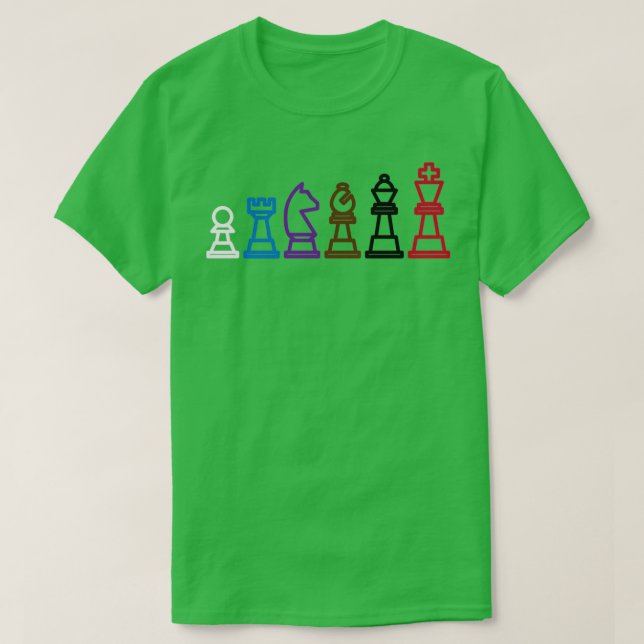 T-shirt Échecs humains JiuJitsu Brésil (Design devant)