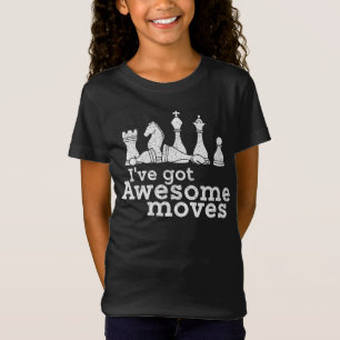 T-Shirt Échecs J'Ai Un Joueur De Déménagement Awesome P