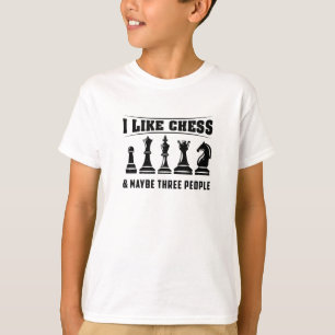 T-shirt Échecs - J'Aime Les Ééchecs