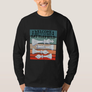 T-shirt Échecs jeu stratégique jeu d'échecs amoureux jeu d