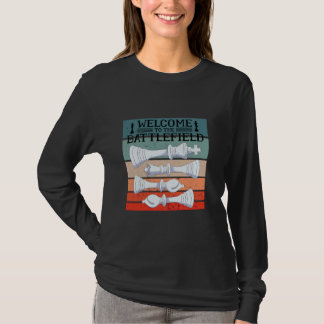 T-shirt Échecs jeu stratégique jeu d'échecs amoureux jeu d