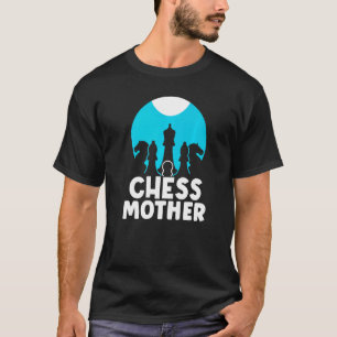 T-shirt Échecs Mère Match Hobby Dit Joueur Maman Maman