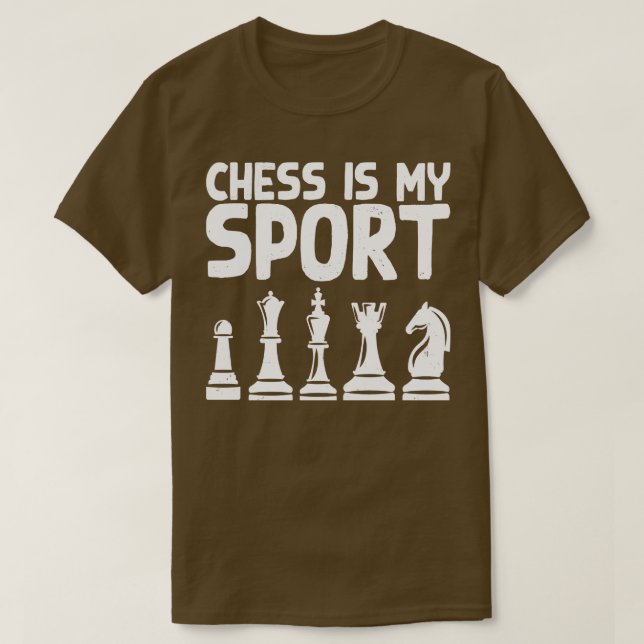 T-shirt Échecs Mon Sport 1 (Design devant)