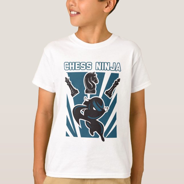 T-shirt Échecs Ninja (Devant)