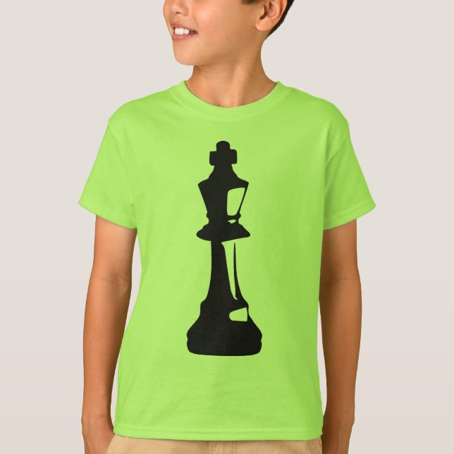 T-shirt Échecs - roi (Devant)