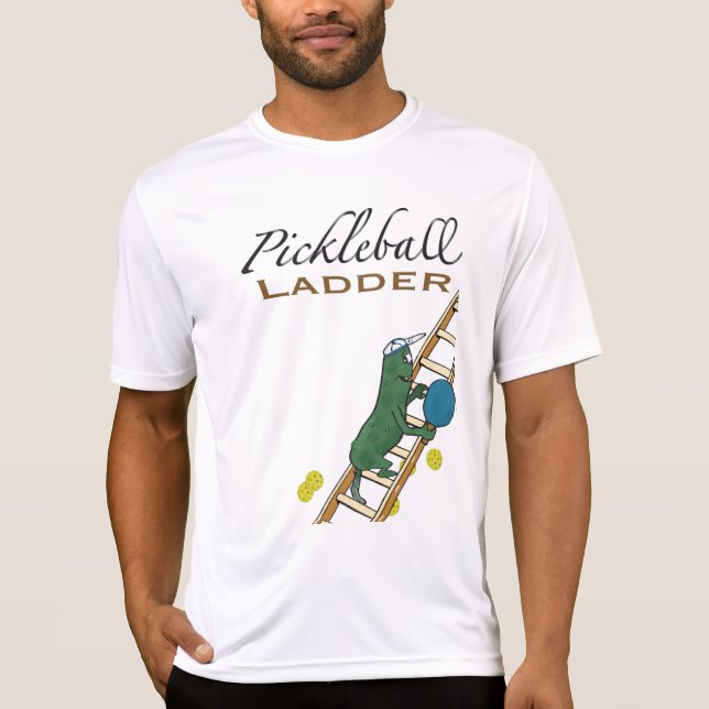 T-shirt Échelle de Pickleball (Devant)