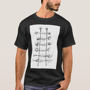 T-shirt Échelle en arête de poisson