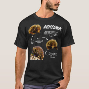 T-shirt Echidna Fun Fun Facts