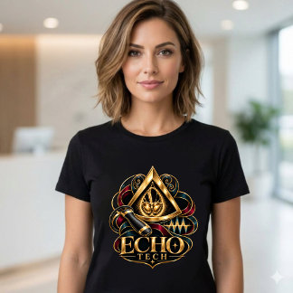T-shirt Echo Tech - Echocardiographer - Sonographer
