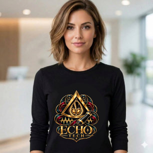 T-shirt Echo Tech - Echocardiographiste - Sonographe