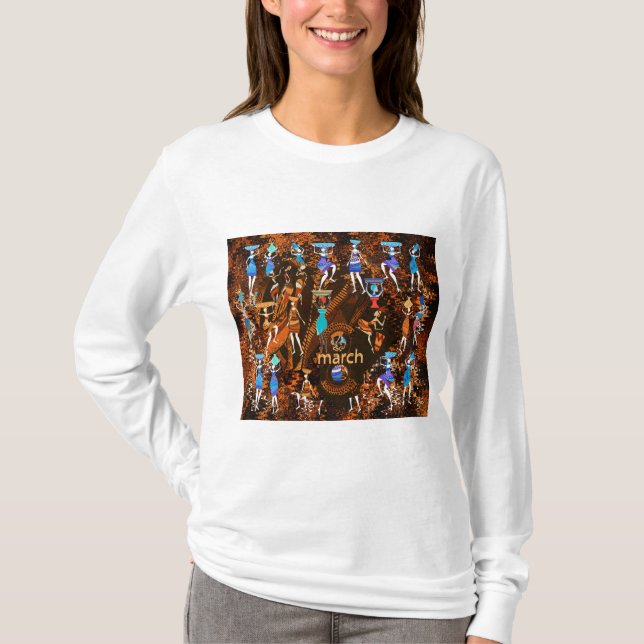 T-shirt Echoes of Empowerment: March 8th (Devant)