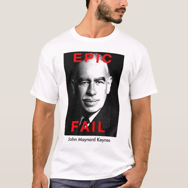T-shirt Échouer de Keynes (Devant)
