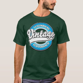 T-shirt Echternach luxembourg style vintage