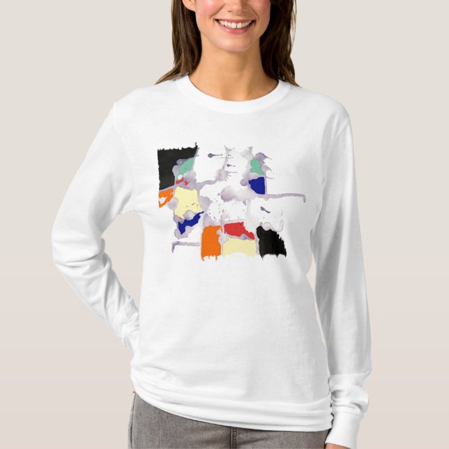 T-shirt Éclaboussure ! (Devant)