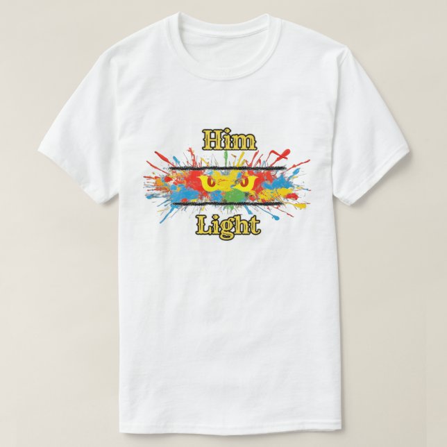 T-shirt Éclaboussure HimLight (Design devant)