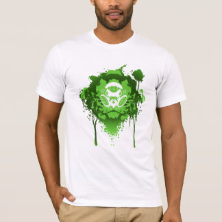 T-shirt Éclaboussure verte