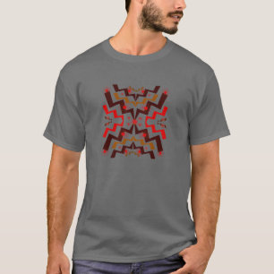 T-shirt Éclair Abstrait