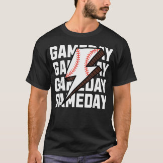 T-shirt Éclair de Baseball