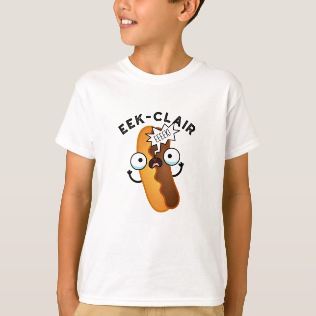 T-shirt Éclair drôle de jeu de mots Éclair (Devant)