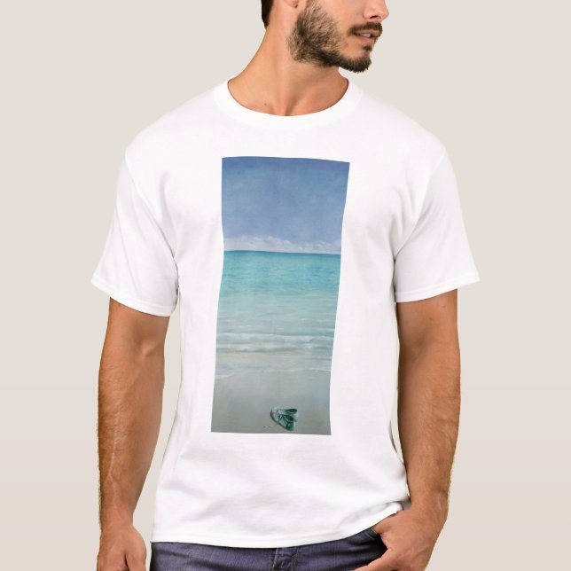 T-shirt Éclair vert 1990 (Devant)