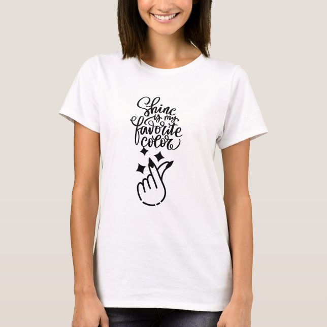 T-SHIRT ÉCLAIRAGE (Devant)