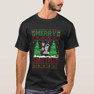 T-shirt Éclairage d'arbre de Noël moche ingénieur biomédic