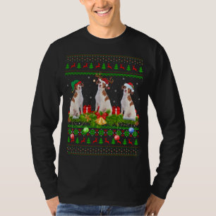 T-shirt Éclairage de Noël Père Noël laide Bretagne Espagno
