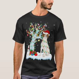 T-shirt Éclairage des arbres de Noël Chapeau Brittany Chie