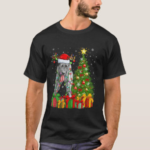 T-shirt Éclairage des arbres de Noël Chapeau irlandais Wol
