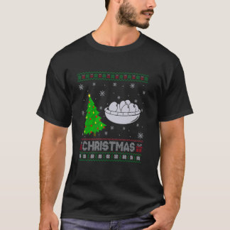 T-shirt Éclairage d'un arbre de Noël moche pull de Noël