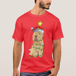 T-shirt Éclairage Xmas Tree Correspondance Père Noël Wheat