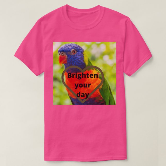 T-shirt Éclairer votre journée (Design devant)
