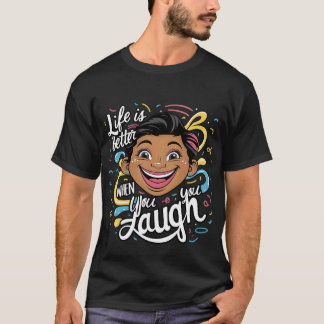 T-shirt Éclairer votre journée avec un sourire