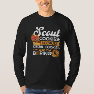T-shirt Éclaireuse et vendeuse de biscuits  Biscuit de l'É