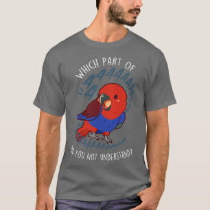 T-shirt Eclectus Féminin Parrot Aaaa