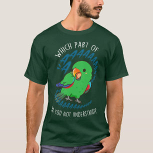 T-shirt Eclectus Homme Parrot Aaaa