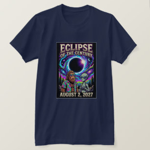 T-shirt Éclipse du siècle 2 août 2027 Historique