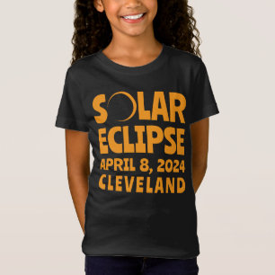 T-Shirt Éclipse solaire 2024 Cleveland Ohio