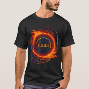 T-shirt Éclipse solaire 2024 Total Éclipse solaire