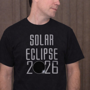 T-shirt Éclipse solaire 2026