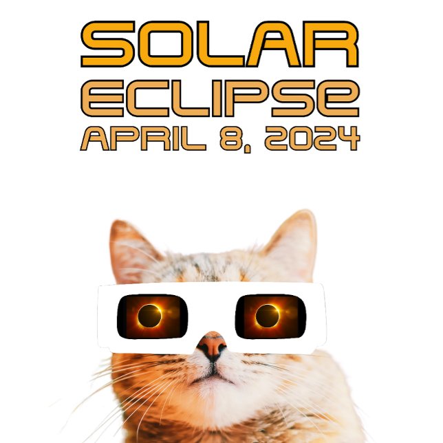 T-shirt Éclipse solaire 8 avril 2024 (Créateur téléchargé)