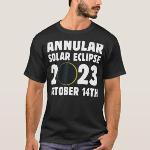 T-shirt Éclipse solaire annuelle 2023 Octobre 14 Oct Nevad