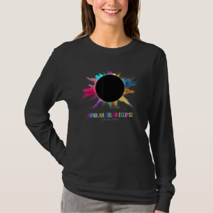 T-shirt Éclipse solaire annulaire d'Amérique le 14 octobre